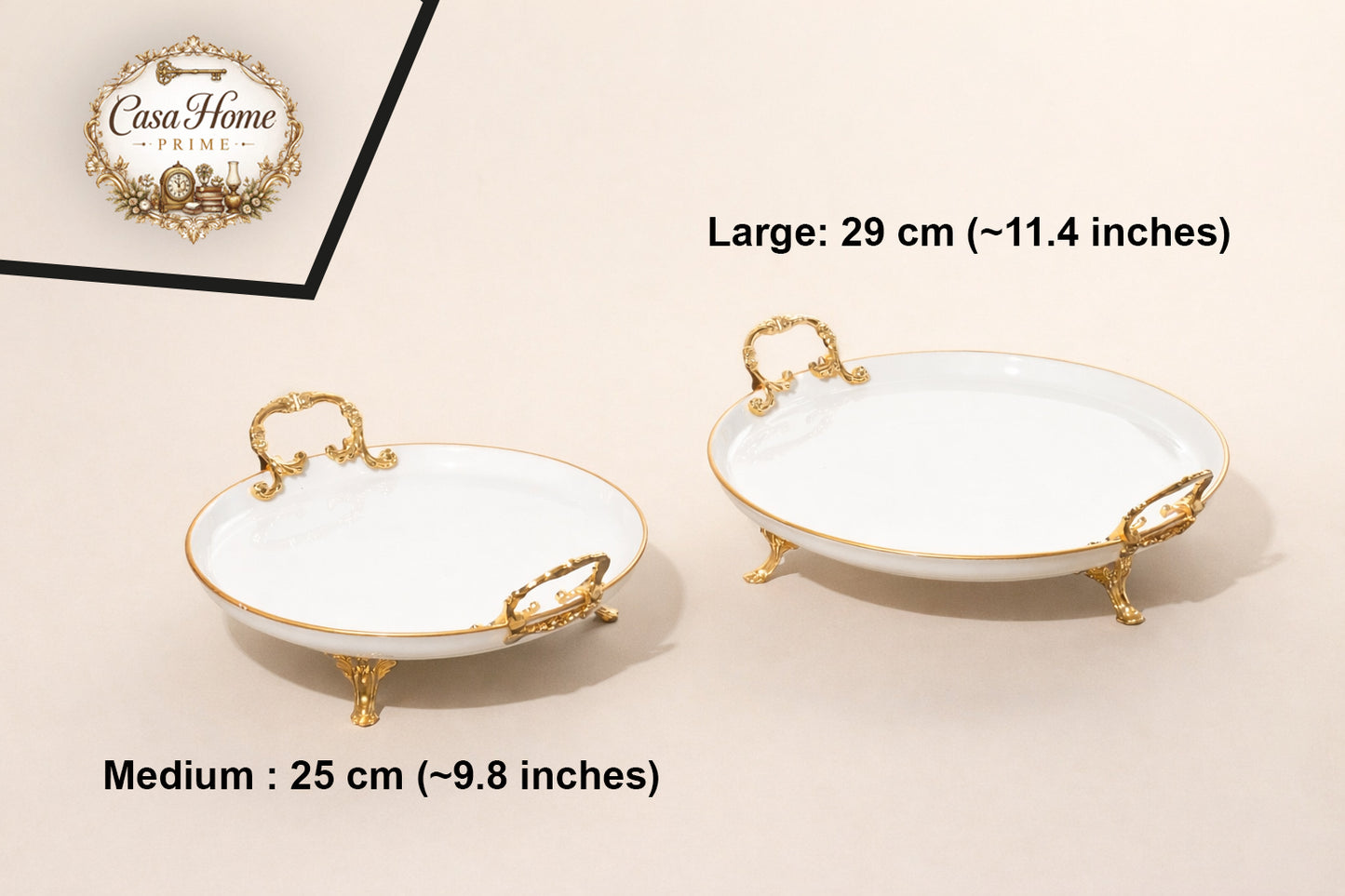 Luxury Round Porcelain Serving Stand, Pedestal Platter, Elegant Dessert Display Tray, Kitchen Presentation Decor