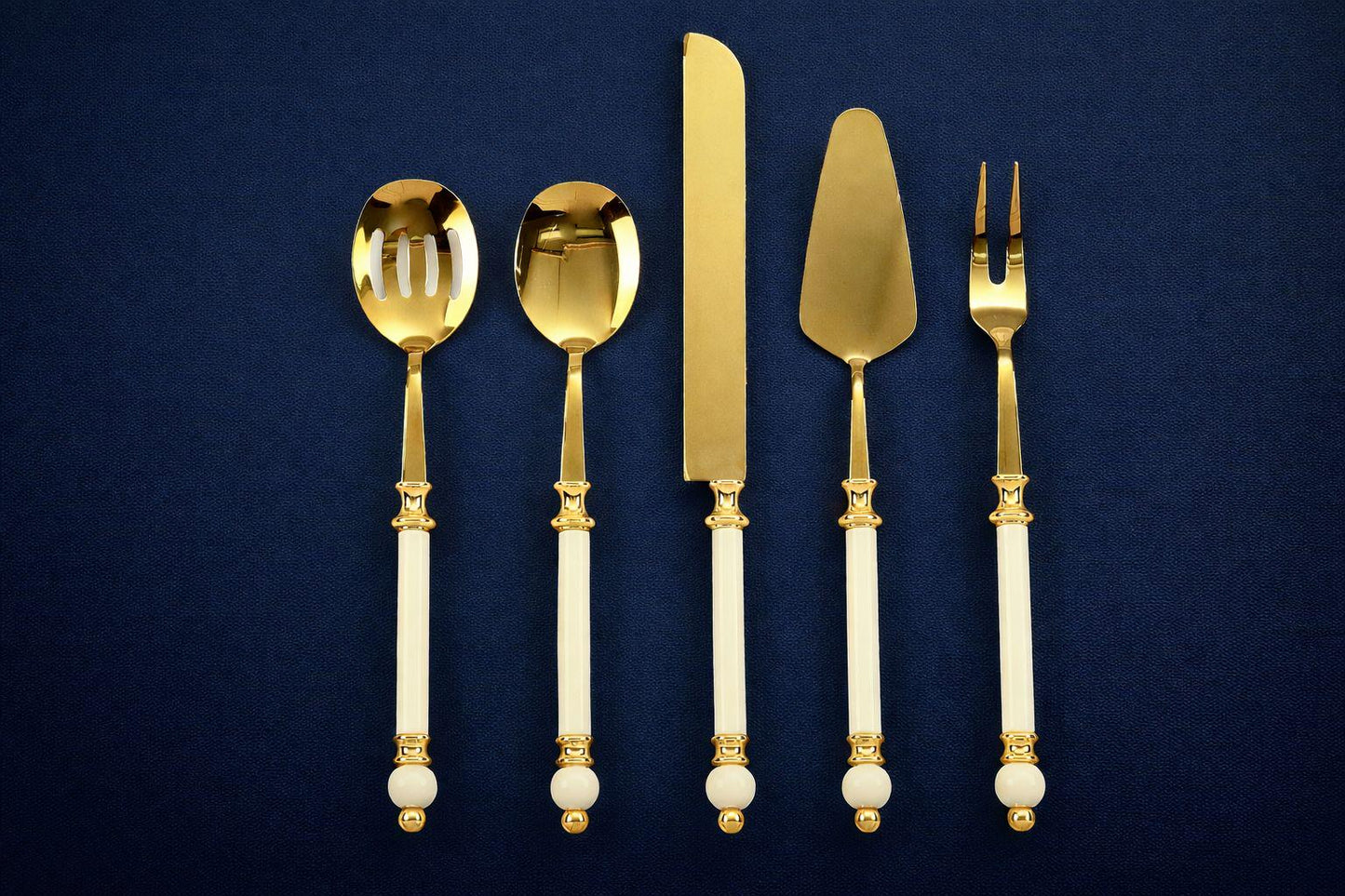 Luxury Serving Set with Elegant Handles